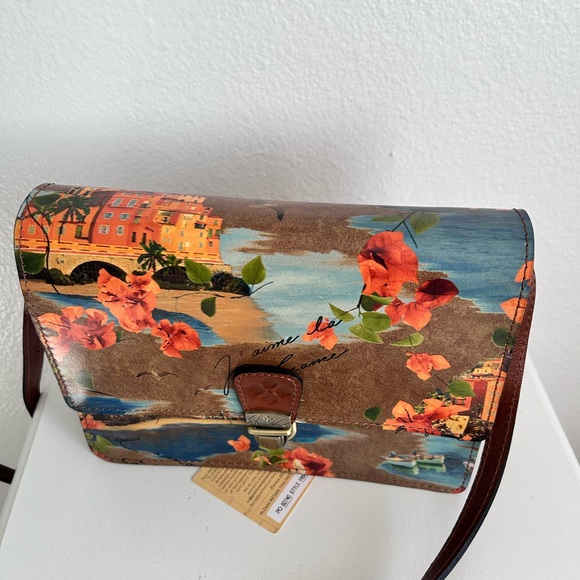Patricia Nash LOCRI French Riviera Crossbody Bag . New with tag - Picture 8 of 13